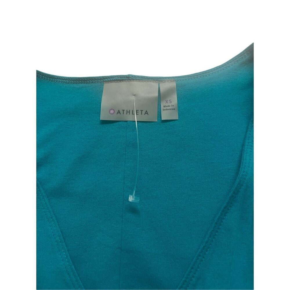 Athleta Aqua Fiji green JURA dress sz XS - Picture 3 of 3